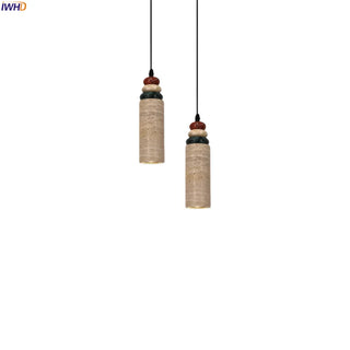Celako™ Travesta Pendant Light | Yellow Travertine Japan Vintage