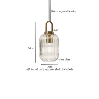 Celako™ Lucavera Pendant Light | Glass Kitchen Island Lighting