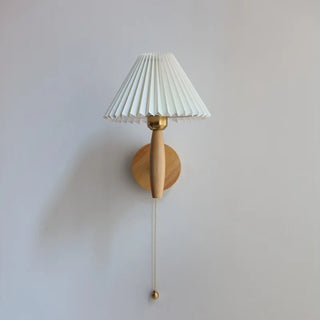 Celako™ Parasol Wall Light | Wood Living Room Lighting