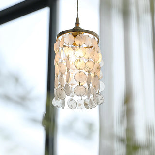 Celako™ Capizo Pendant Light | Shell Bedroom Lighting