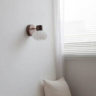 Celako™ Aurae Wall Light | Glass Bedside Lighting
