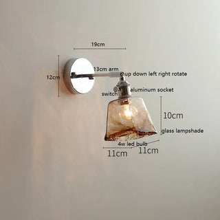 Celako™ Sverra Wall Light | Glass Hallway Lighting
