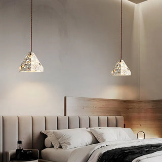 Celako™ Serazo Pendant Light | Terrazzo Bedroom Lighting