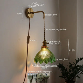 Celako™ Vitrello Wall Light | Glass Living Room Lighting