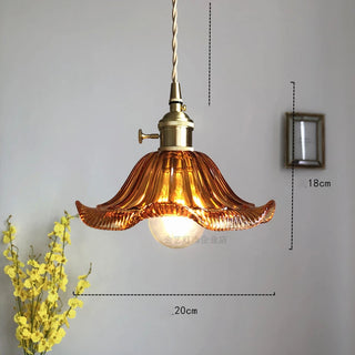Celako™ Vitova Pendant Light | Polished Copper Bedroom Lighting