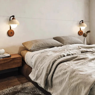 Celako™ Porosia Wall Light | Yellow Travertine Living Room Lighting
