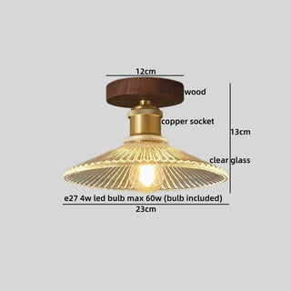 Celako™ Lucente Ceiling Light | Clear Glass Nordic