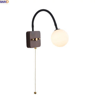 Celako™ Alurea Wall Light | Glass Bedroom Lighting
