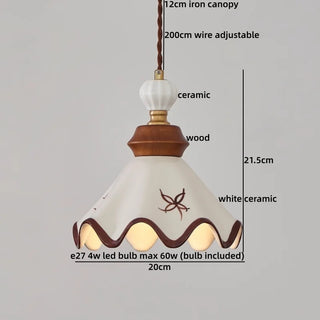 Celako™ Argilla Pendant Light | Ceramic Vintage Kitchen Island Lighting