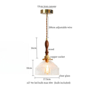 Celako™ Aurivelle Pendant Light | Glass Stone Kitchen Island Lighting