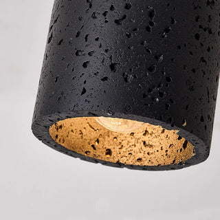 Celako™ Sabiere Ceiling Light | Black Travertine Living Room Lighting