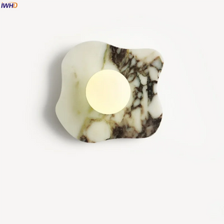Celako™ Calacatta Wall Light | Marble Japan Style