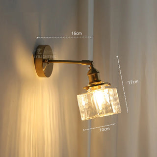 Celako™ Aurelian Wall Light | Copper Bedroom Lighting