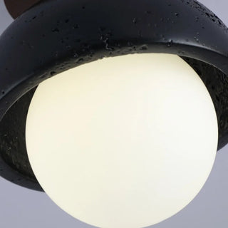 Celako™ Travento Ceiling Light | Black Travertine Kitchen Island Lighting