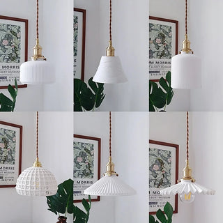 Celako™ Kaolori Pendant Light | Ceramic Bedroom Lighting