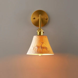 Celako™ Kaolessa Wall Light | Ceramic Bedroom Lighting