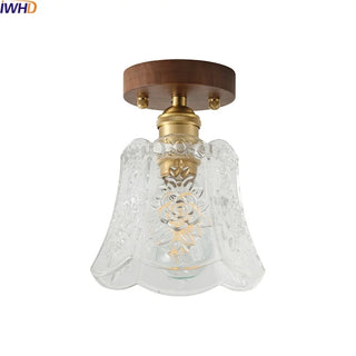 Celako™ Vetrius Ceiling Light | Printed Glass Modern Lighting