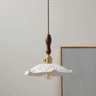Celako™ Leucona Pendant Light | White Ceramic Kitchen Island Lighting