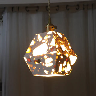 Celako™ Strazzo Pendant Light | Terrazzo Dining Room Lighting