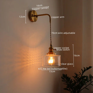 Celako™ Vitrello Wall Light | Glass Living Room Lighting