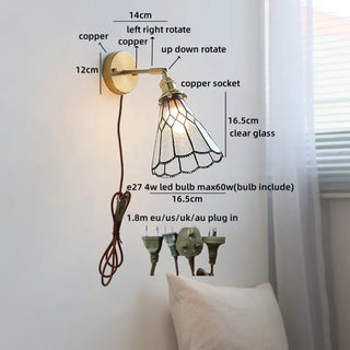 Celako™ Aurele Wall Light | Glass Living Room Lighting