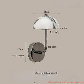 Celako™ Marbreon Wall Light | Marble Bedroom Lighting