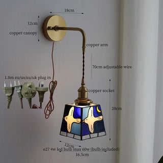 Celako™ Vetrosa Wall Light | Glass Vintage