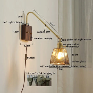 Celako™ Cuprya Wall Light | Copper Living Room Lighting