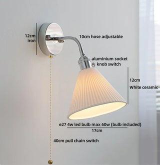Celako™ Ombrae Wall Light | Iron Bedside Lighting