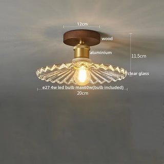 Celako™ Auriel Ceiling Light | Glass Dining Room Lighting