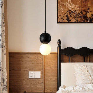Celako™ Kurotone Pendant Light | Black Travertine Kitchen Island Lighting