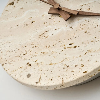 Celako™ Solvane Wall Light | Yellow Travertine Stone Wooden Pointer Living Room