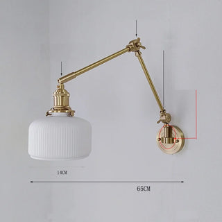 Celako™ Arcoro Wall Light | Copper Ceramic Bedroom Lighting