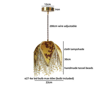 Celako™ Telaire Pendant Light | Cloth Living Room Lighting