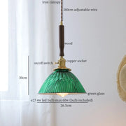 Grünes Glas