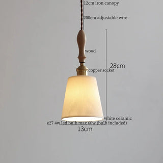 Celako™ Kaolumi Pendant Light | Ceramic Living Room Lighting
