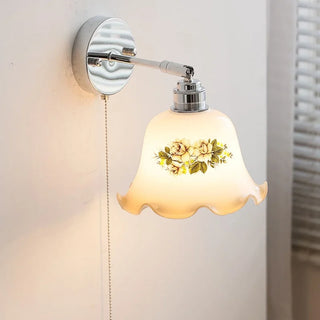 Celako™ Dentelle Wall Light | Glass French Vintage Bedroom Lighting