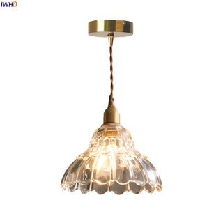 Celako™ Claritas Pendant Light | Clear Glass Japan Vintage