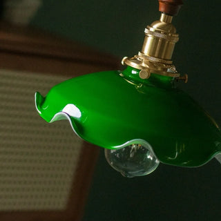 Celako™ Verdicora Pendant Light | Green Glass Stone Kitchen Island Lighting