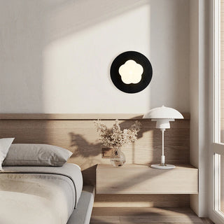 Celako™ Petrona Wall Light | Black Travertine Bedroom Lighting