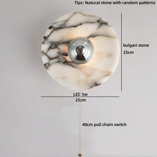 Celako™ Lumia Wall Light | Bulgari Stone Living Room Lighting