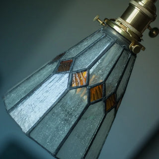 Celako™ Verdalume Pendant Light | Glass Stone Bedroom Lighting