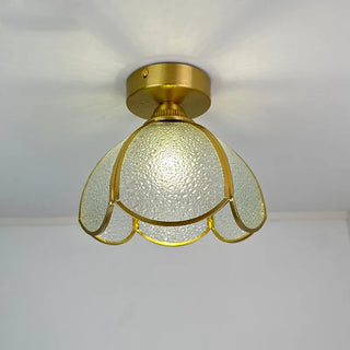 Celako™ Vitreus Ceiling Light | Glass Copper Living Room Lighting