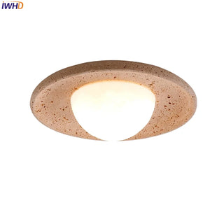 Celako™ Aureon Ceiling Light | Travertine Living Room Lighting