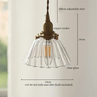 Celako™ Amarath Pendant Light | Purple Glass Kitchen Island Lighting