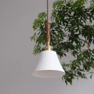 Celako™ Kaolin Pendant Light | Ceramic Dining Room Lighting