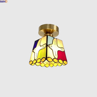 Celako™ Vitren Ceiling Light | Glass American Vintage Bedroom Lighting