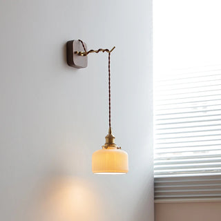 Celako™ Kumiko Wall Light | Ceramic Bedroom Lighting