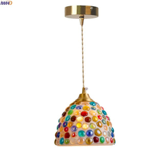 Celako™ Vitrassa Pendant Light | Resin And Crystal Dining Room Lighting