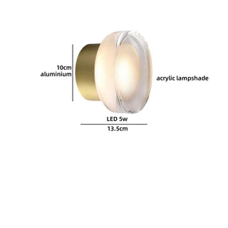 Celako™ Ardine Wall Light | Aluminum Bedside Lighting